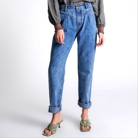 One Teaspoon Hollywood Streetwalker High Waisted 80s Fit Jeans 27 - Picture 1 of 9